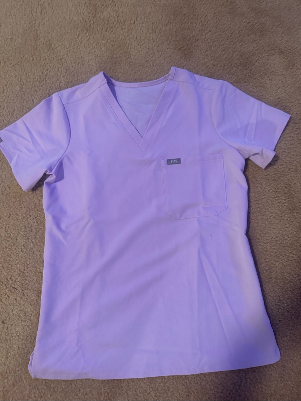 Figs Lavender Haze High Waisted Joggers and Catarina Scrub set - Picture 4 of 6
